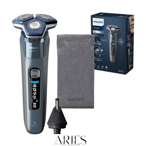 フィリップス 電気シェーバー 7000シリーズ 電動 髭剃り メンズ (45枚刃・回転式//SkinIQテクノロジー・お風呂剃り ＆ 丸洗い可) S7882/16