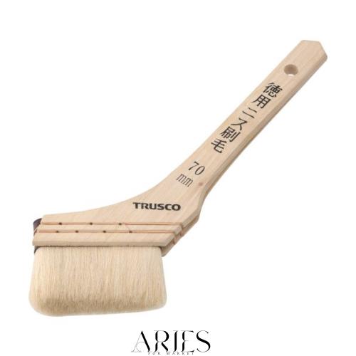 TRUSCO(トラスコ) 徳用ニス刷毛木柄30号 × 10 【ケース販売】