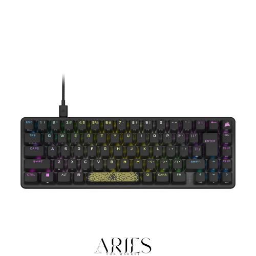 CORSAIR K65 PRO MINI ゲーミングキーボード 65%キーボード 自社独自開発OPX軸 方向キー有り 日本語レイアウト CH-91A401A-JP