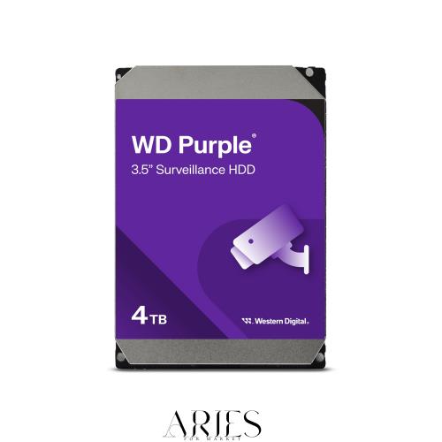 ウエスタンデジタル(Western Digital) WD Purple 内蔵 HDD ハードディスク 4TB CMR 3.5インチ SATA キャッシュ256MB 監視システム メーカ