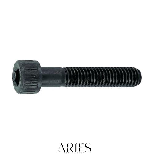 トラスコ中山(TRUSCO) 六角穴付ボルト 半ネジ B300865 黒染め M8×65 15本入 x 10パック 【ケース販売】