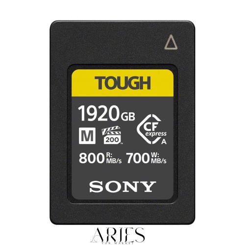 【動画・連写に】ソニー CFexpress Type Aメモリーカード CEA-M1920T TOUGH 1920GB(ILCE-1/FX6/FX3/FX30/ILCE-7SM3/ILCE-7M4対応)