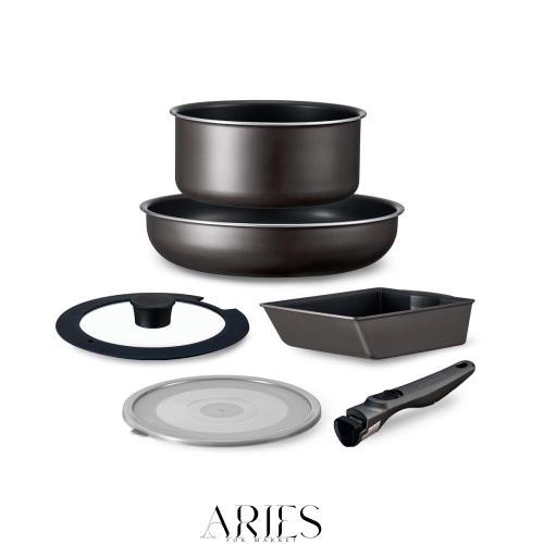 アイリスオーヤマ 取っ手の取れるフライパン 6点セット 最強にくっつきにくいコーティングを使用 DIAMOND COAT PAN TERA(ダイヤモンドコ