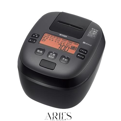 【WEB限定】タイガー魔法瓶(TIGER) 炊飯器 5.5合 圧力IH ご泡火炊き 日本製 粒立ち保温24時間 お手入れ簡単 土鍋かまどコート釜 ブラック