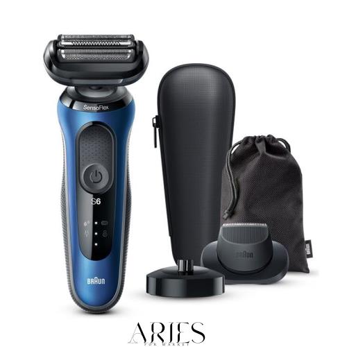 【P＆G】ブラウン 電気シェーバー シリーズ6 (3枚刃) ブルー 61-B4200CS-V