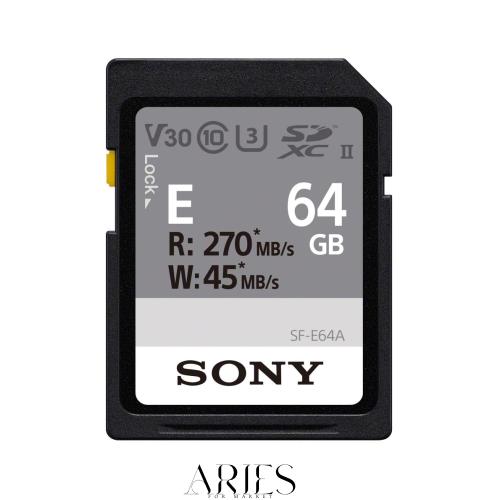 ソニー SONY SDXC メモリーカード 64GB SF-E64A Class10 UHS-II対応