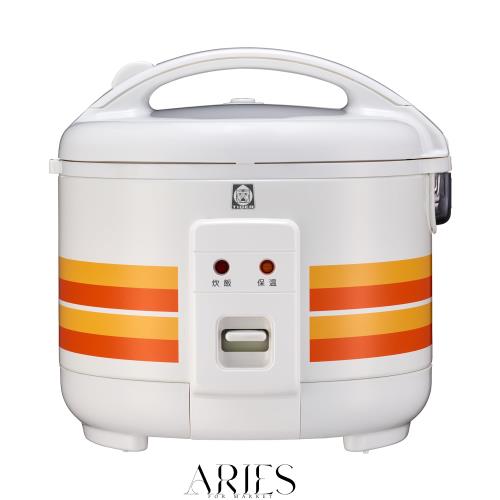 タイガー魔法瓶(TIGER) 炊飯器 3合 WEB限定 100周年記念モデル 復刻 レトロ柄 オレンジストライプ JNP-T055WO