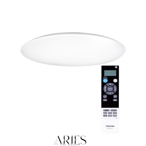 東芝(TOSHIBA) LEDシーリングライト 調光・ワイド調色タイプ 12畳 シンプル しっかり明るい 明るさ約1.3倍アップ機能 ON/OFFタイマー お