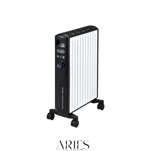 De’Longhi (デロンギ) マルチダイナミックヒーター MDHS15-BK 電気ヒーター ゼロ風暖房 静音 表面温度約60℃ エコモード チャイルドロッ