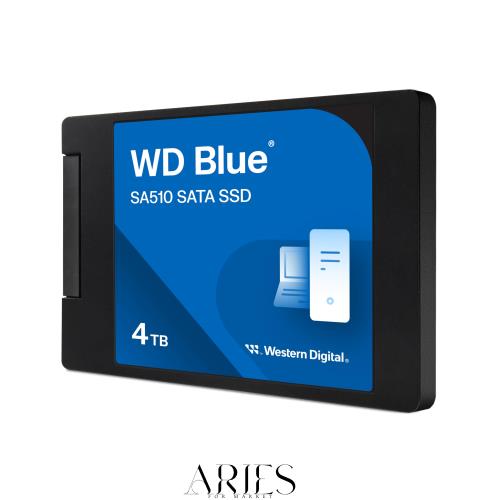 ウエスタンデジタル(Western Digital) WD Blue SATA SSD 内蔵 4TB 2.5インチ (読取り最大 560MB/s 書込み最大 520MB/s) PC メーカー保証5
