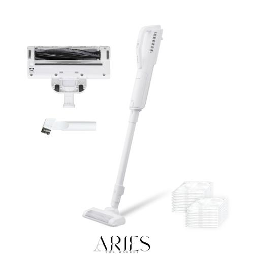 【紙パック式】 アイリスオーヤマ(IRIS OHYAMA) 掃除機 コードレス 極細軽量 ハンディ 紙パック スティッククリーナー 軽量1.6kg 充電式