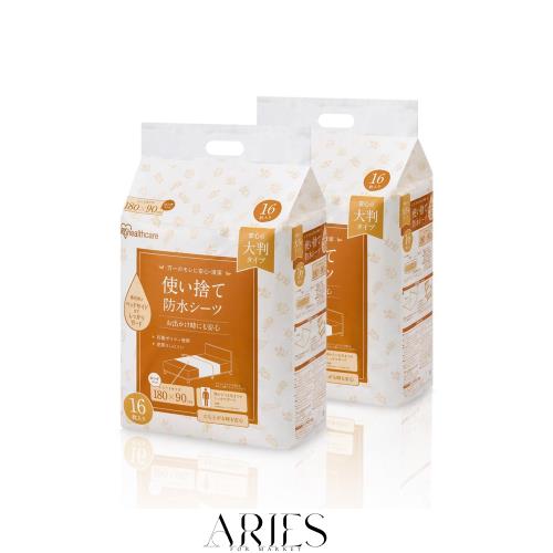 アイリスオーヤマ 防水シーツ 大判タイプ ロングサイズ 32枚入り 180cm×90cm 使い捨て TS-L32