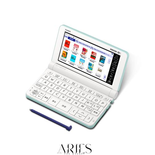 カシオ 電子辞書 小学生・中学生 (推奨) 小5-中3向け エクスワード XD-SX3810GN 220コンテンツ グリーン XD-SXN381GN セット