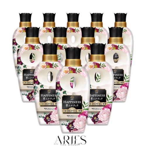 [ケース販売] レノア ハピネス 夢ふわタッチ 柔軟剤 ヴェルベットブロッサム＆フローラル 本体 450mL×12本の通販は