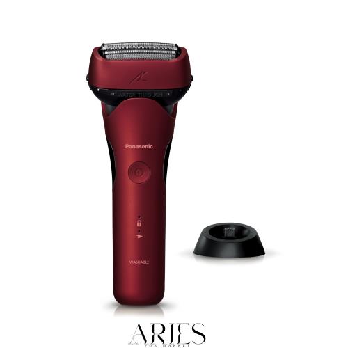 パナソニック メンズシェーバー ラムダッシュ 3枚刃 黒 充電中でも剃れる 充電スタンド付 ES-LT4Q-R