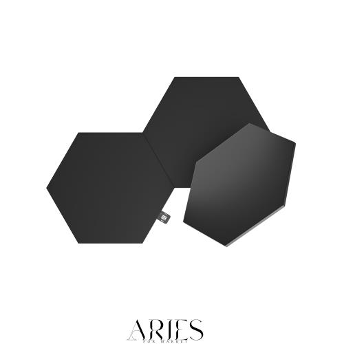 Nanoleaf(ナノリーフ) Shapes Black Hexagon (シェイプス ブラック