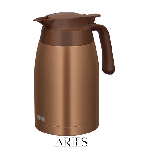 サーモス ステンレスポット 1.5L ブラウンゴールド 保温ポット 卓上ポット 魔法びん構造 保温保冷 TTB-1501 BWG