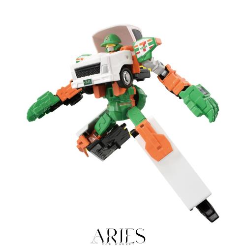 タカラトミー(TAKARA TOMY) トミカ ジョブレイバー JB04 キャリーブレイバー 七つ-十一 送りとどける貨物自動車 ミニカー 手あそび 3歳以上