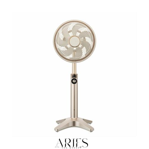 ドウシシャ 扇風機 サーキュレーター 兼用 25？ シャンパンゴールド 最軽量 軽い DCモーター 首振り リモコン付き 静音 節電 省エネ 上下