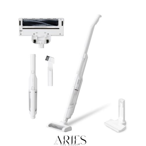 【2 in 1】 アイリスオーヤマ(IRIS OHYAMA) 掃除機 コードレス スティッククリーナー 充電式サイクロン 置くだけ充電スタンド付き 軽量 2