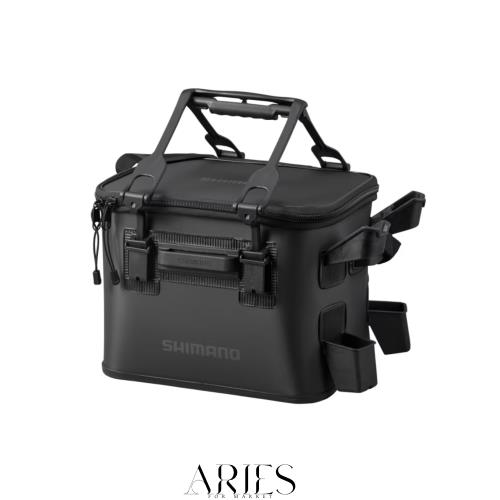 シマノ(SHIMANO) ロッドレスト タックルバッグ (レスト2/ハードタイプ) BK-021W ブラック 22L