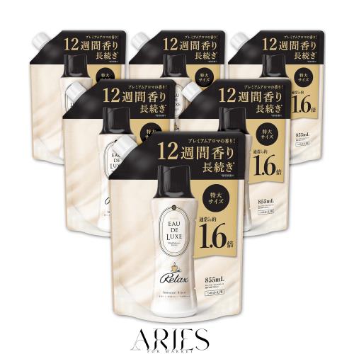 [ケース販売] レノア オードリュクス 香り付け専用ビーズ マインドフルネスシリーズ リラックス 詰め替え 855mL×6袋の通販は 6,887円