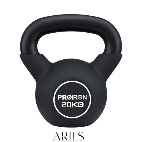 PROIRON ケトルベル ネオプレン 鉄製 20kg 20キロ一体型鋳鉄