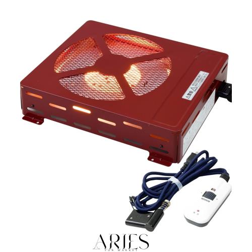 メトロ電気工業 堀りこたつ用 取替ヒーターユニット 手元温度コントロール式 薄型タイプ MH-604RE(DB)