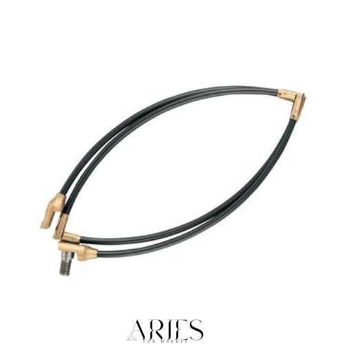 がまかつ(Gamakatsu) G タモ枠(四折リジュラルミン) GM835 ブラック/ゴールド 45cm