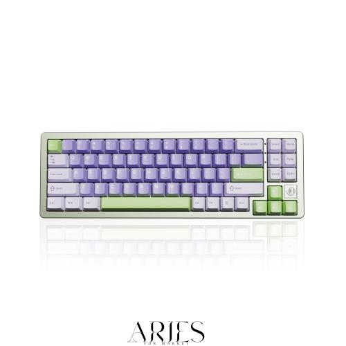 YUNZII AL71 68% ゲーミングキーボード フルアルミCNC ホットスワップ対応 無線 ガスケット メカニカルキーボード NKRO 2.4GHzワイヤレス