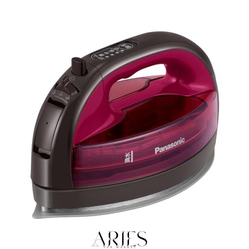 パナソニック(Panasonic) 【2023最新型 コードレス】パナソニック コードレススチーム Wヘッドアイロン セラミックコート 除菌 ブラウン
