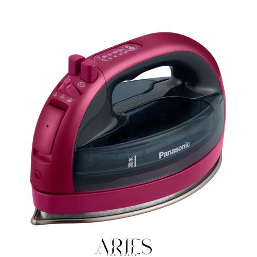 パナソニック(Panasonic) 【2023最新型 コードレス】パナソニック コードレススチーム Wヘッドアイロン ステンレス×ニッケルコート 除菌