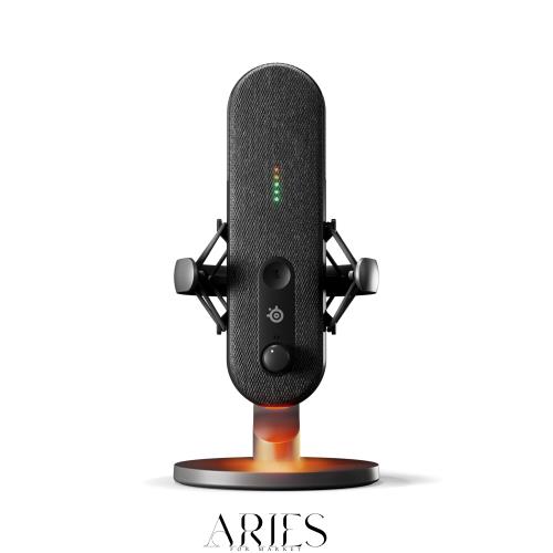 SteelSeries Alias PC PS5/4使用可能 USB マイク 配信用 ゲーム ストリーマー用 コンテンツクリエーター ソナー オーディオ ソフトウェア