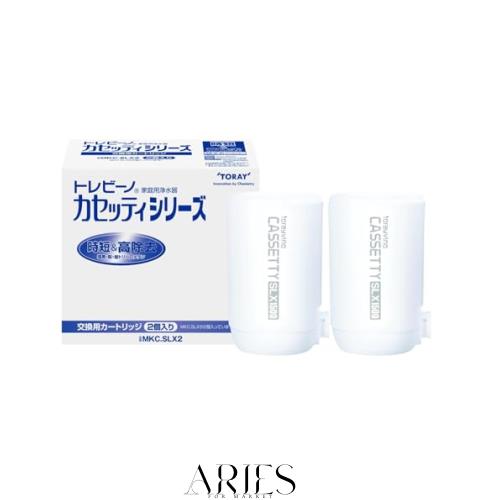 【Amazon.co.jp限定】 東レ トレビーノ 浄水器 カセッティシリーズ 交換用 カートリッジ MKC.SLX 計2個入り (長持ち/高速ろ過/高除去) 蛇