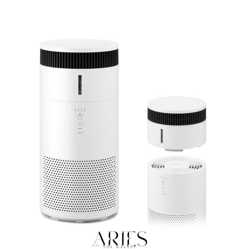 アイリスオーヤマ 空気清浄機 加湿機能付き 10畳 加湿空気清浄機 加湿器 気化式 清潔 丸洗い 上から給水 消臭 除菌 脱臭 ホコリ 花粉 集