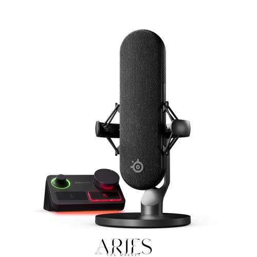 SteelSeries Alias Pro PC PS5/4使用可能 XLR マイク 配信用 ゲーム ストリーマー用 コンテンツクリエーター ソナー オーディオ ソフトウ