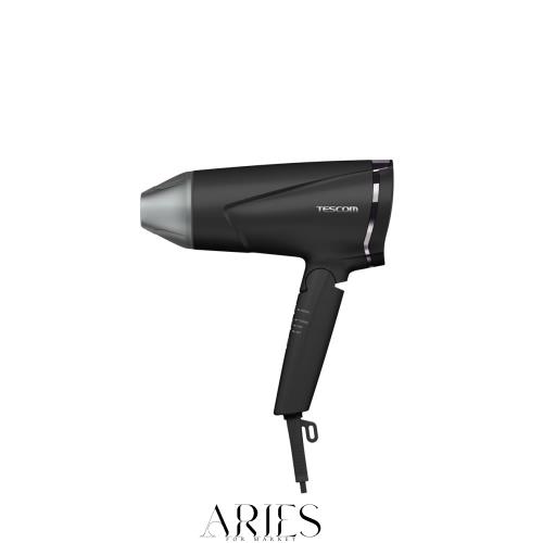 テスコム ヘアドライヤー プロテクトイオン 折りたたみ 大風量 速乾 冷温風 Speedom ラク抜きプラグ TD670A-K