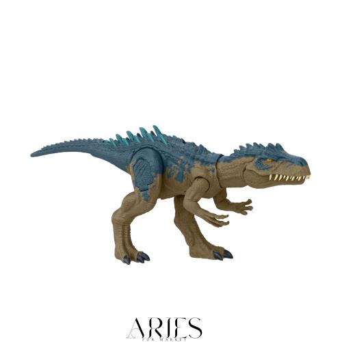 マテル ジュラシックワールド(JURASSIC WORLD) バトルアクション! ほえるアロサウルス【 恐竜 おもちゃ 】【全長:約44.1cm】 【4才~】 HR