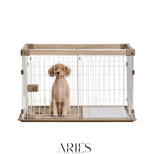 アイリスオーヤマ 犬 サークル ウッディシステムサークル SWS-900 ナチュラル
