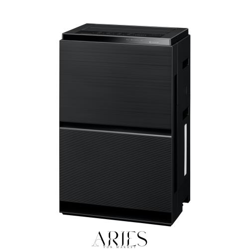 パナソニック 加湿 空気清浄機 ナノイーX 9.6兆 エコナビ搭載 3Dフロー花粉撃退気流で花粉をパワフルに吸引 ~31畳 ブラック F-VXW70-K