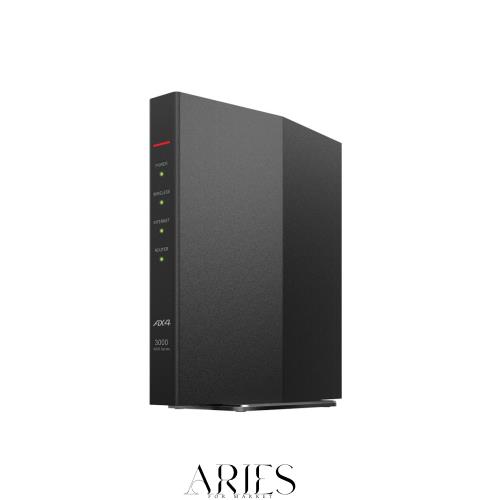 【Amazon.co.jp限定】 バッファロー WiFi ルーター 無線 LAN Wi-Fi 6 11ax AX3000 2,401+573Mbps 日本メーカー 【 iPhone 16e / 16 / 15