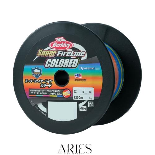 Berkley (バークレー) スーパーファイヤーライン 4.0号/50lb 1200m 10m毎カラード PEライン/スーパーライン/ジギング スロージギング