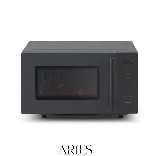 アイリスオーヤマ 電子レンジ 18L フラットテーブル ヘルツフリー 自動メニュー デザイン IMB-F187-H グレー