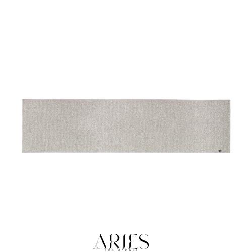オカ(OKA) PLYS base (プリスベイス) キッチンマット 約 60 cm × 250 cm グレー (日本製 洗える モダン シンプル 滑り止め)
