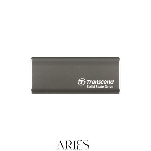 トランセンド 携帯型SSD 500GB 高速道路 USB 10Gbps 最高限度1,050 MB/s 小型軽銀筐体 軽さ31g Type-C【iPhone15 ＆ 16動くこと見さだめる済み】TS500G
