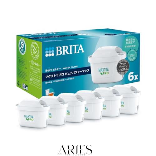ブリタ カートリッジ 浄水器 ポット型 交換用 6個入 PFOS/PFOA除去試験済 マクストラプロ カートリッジ ピュアパフォーマンス 【日本正規 7,183円