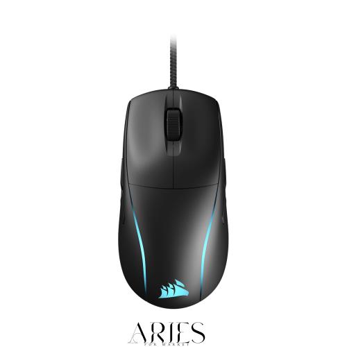 CORSAIR M75 軽量 RGB ゲーミングマウス 両手利き 74g 26000 DPI iCUE対応 QUICKSTRIKEボタン搭載 FPS向け ブラック CH-930D010-AP