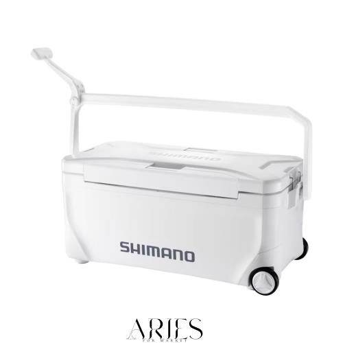 シマノ(SHIMANO) クーラーボックス スペーザ ベイシス 35L キャスター NS-D35Y ピュアホワイト