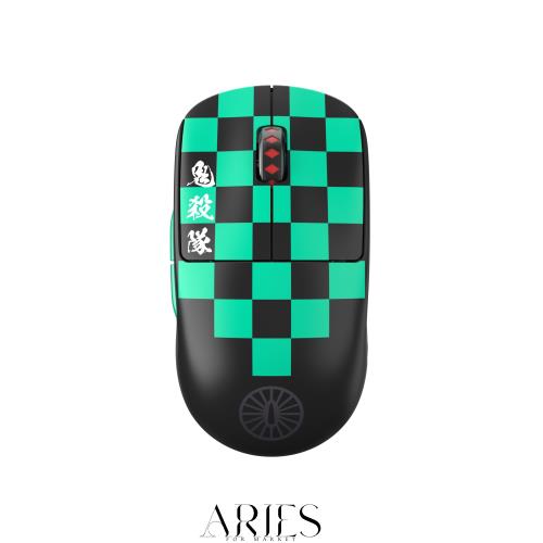 Pulsar Gaming Gears 竈門炭治郎 X2V2 ワイヤレス ゲーミングマウス 超軽量 54グラム 左右対称 2.4Ghz 1ms 26000 DPI Optical Sensor PAW