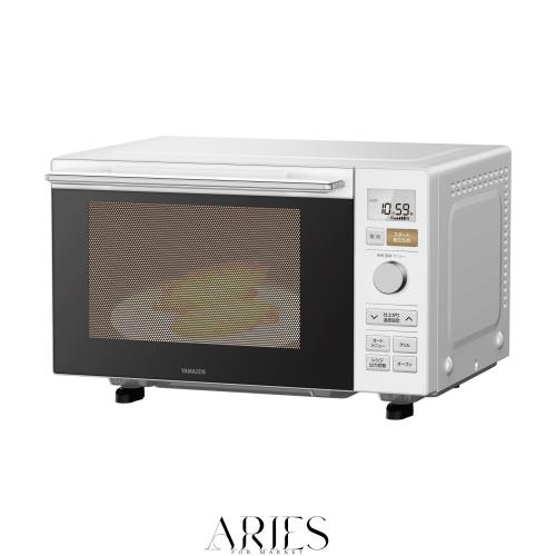 [山善] 電子レンジ オーブンレンジ 18L 一人暮らし 二人暮らし フラットテーブル トースト機能付き オーブン機能付き 自動メニュー18種類